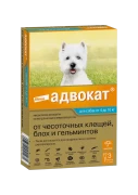 АДВОКАТ Антипаразитарный препарат для собак 4-10 кг/ 1 пипетка