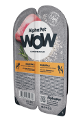 АЛЬФАПЕТ WOW Superpremium консервы для котят, беременных и кормящих кошек Индейка нежные ломтики в соусе