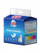 КЛИНИ CLINY Подгузники для животных L 8-16 кг 8 шт