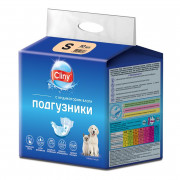 КЛИНИ CLINY Подгузники для животных S 3-6 кг 10 шт