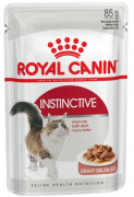 Royal Canin пауч 85г Instinctive для кошек кусочки в соусе Мясо/Рыба